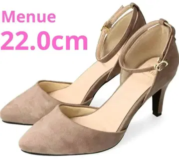 므뉴 세퍼레이트 하이힐 앵클 스트랩 [7.5cm 힐] 22cm