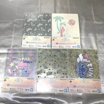 스티치 제일복권 G상 문구 모듬 5종 세트