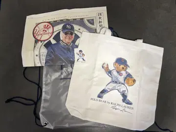 폴로 랄프로렌 MLB 콜라보 폴로 베어 한정판 토트백 오타니 쇼헤이