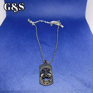 G&S (고든 앤 스미스) 스컬 디자인 도그 태그 목걸이