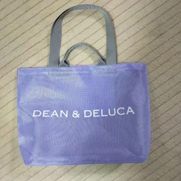 DEAN & DELUCA 메쉬 토트백 라일락 L 사이즈