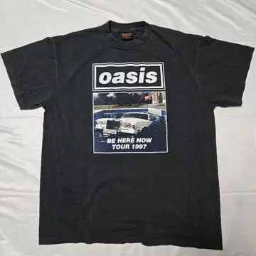 oasis be here now tour 1997 XL 사이즈