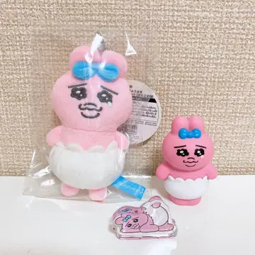 빤쮸토끼 평평한 작은 마스코트 빤쮸토끼 전 세트