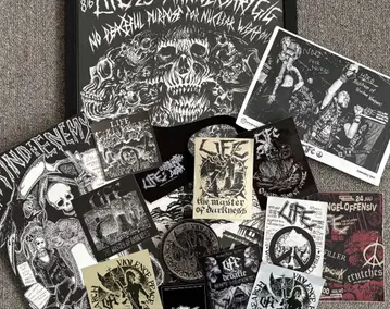LiFE 굿즈 세트 punk crust disclose gloom