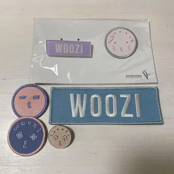 SEVENTEEN 우지 네임 와펜 세트
