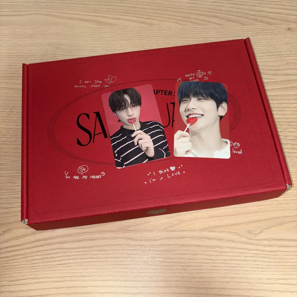 Sanctuary unsealed album full set including poca Tomorrow X Together txt soobin huening kai