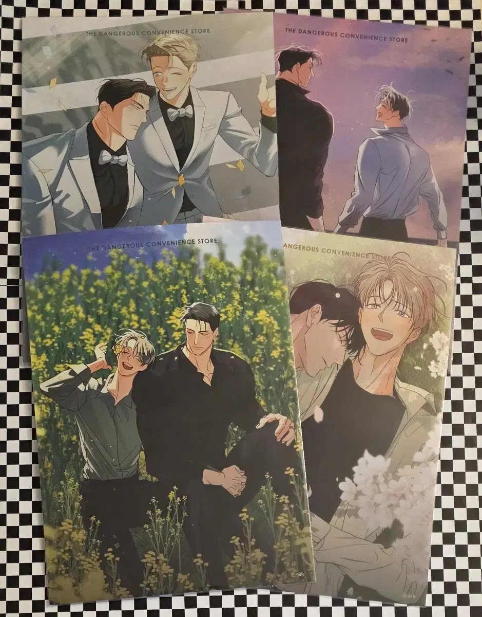 [Fantagit] Dangerous Convenience Store A4 Poster Full Set