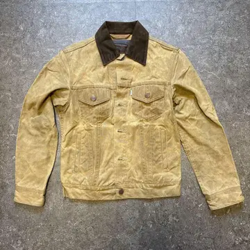 Levi Strauss & Co. 베이지 데님 자켓