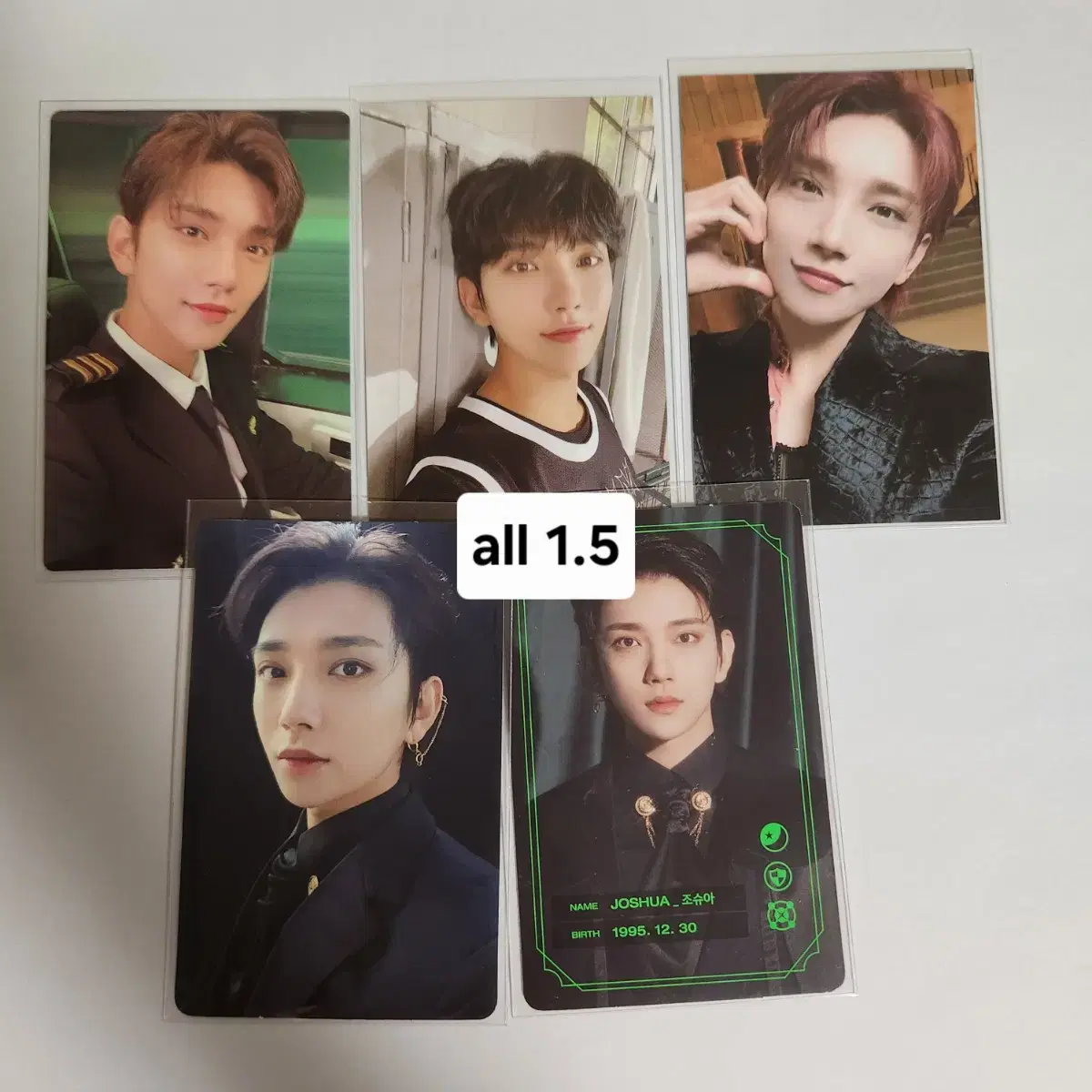 Seventeen Joshua Membership Kit Poca wts