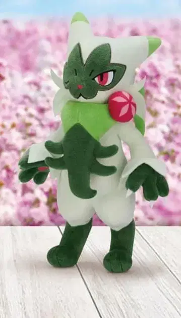 냐로테 모후구토 컬러 셀렉션 봉제 인형 green ~그린