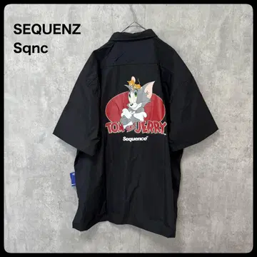 # 미사용 택 포함 SEQUENZ 시퀀스 Sqnc 톰과 제리 셔츠