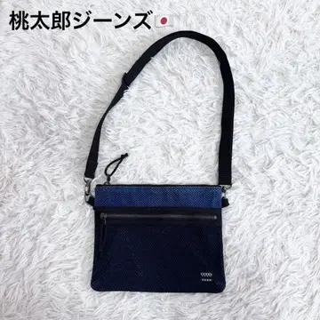 모모타로 청바지 사코슈 네이비