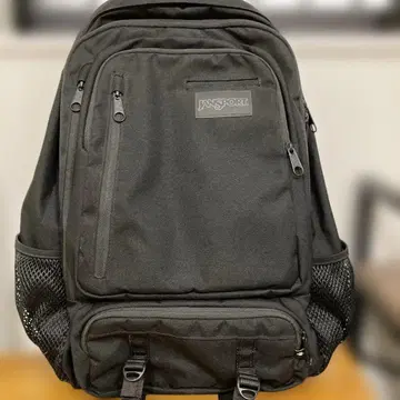 JANSPORT 블랙 백팩