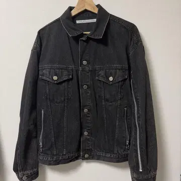 존 로렌스 설리반 2020 ss 블랙 데님 자켓