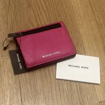 마이클코어스 COOPER 스냅 카드 케이스 더블 폴리오 지갑