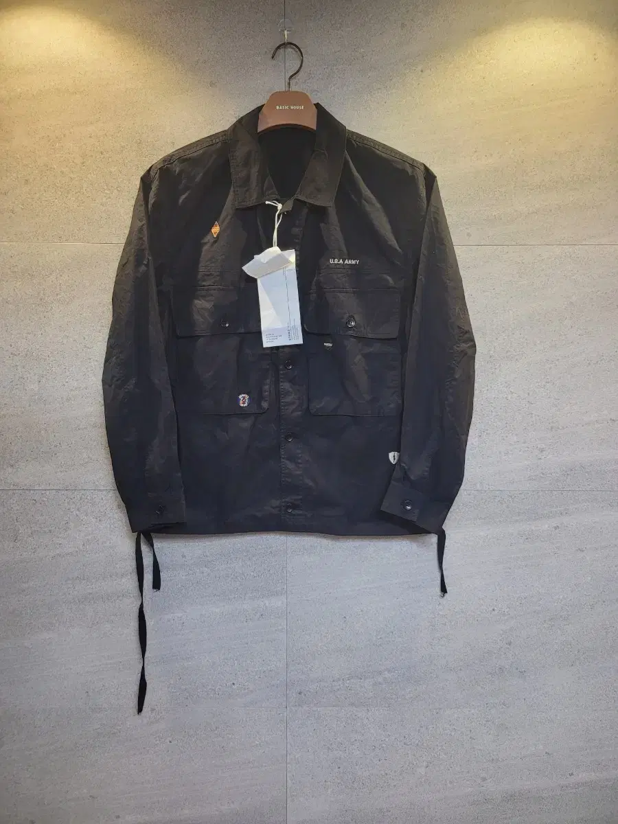 SS Minimal Embroidery. U.S. ARMY Jacket.