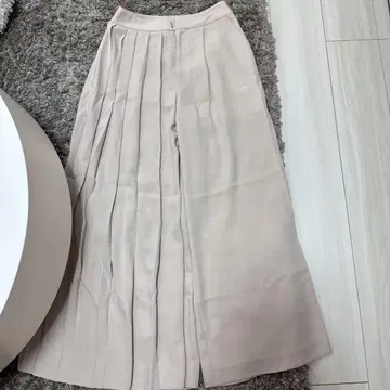 에이미 플리츠 와이드 팬츠