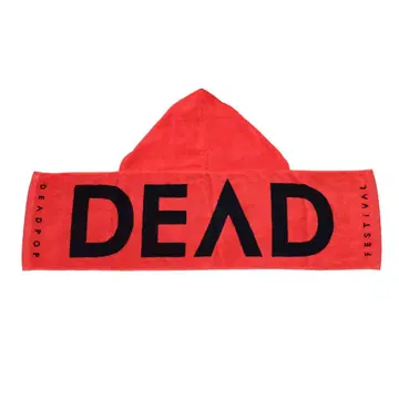 DEAD POP FESTIVAL 뿔이 달린 후드 타월