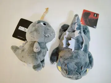 고질라 봉제 인형 2개 세트