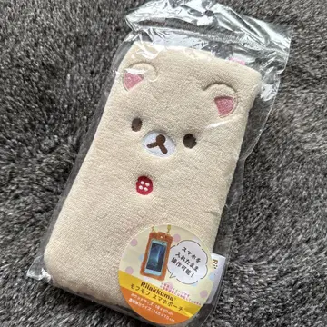 코리락쿠마 모후모후 스마트폰 파우치 미사용 새상품