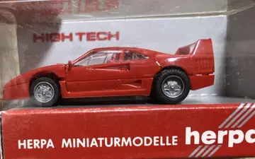 1/87 herpa F40 빨간색 HIGH TECH