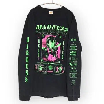 식 MADNESS LS TEE 긴팔 티셔츠