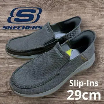 스케쳐스 SKECHERS 슬립인 슬립온 29 그레이