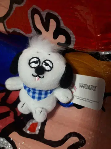 올라프 가라비나 포함 마스코트 봉제 인형 데이지 힐파피즈 피너츠