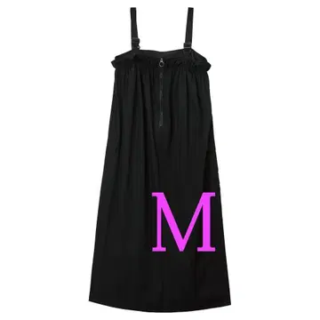워크맨 발수 개더 스커트 M 새상품 블랙