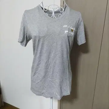 AAA 우노 미사코 벌스데이 기념 티셔츠 여성용 S 사이즈 그레이