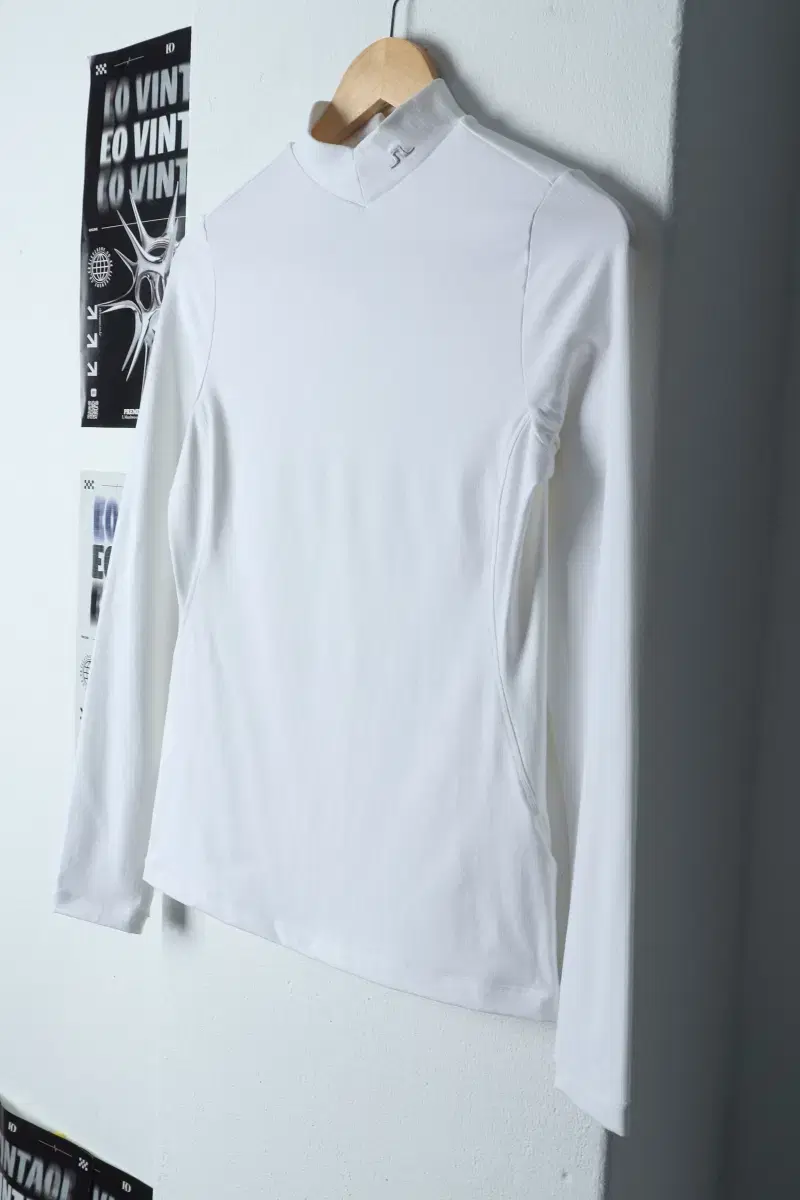 W(S) Jay Lindberg Long Sleeve T-Shirt Golf Functional White-13725