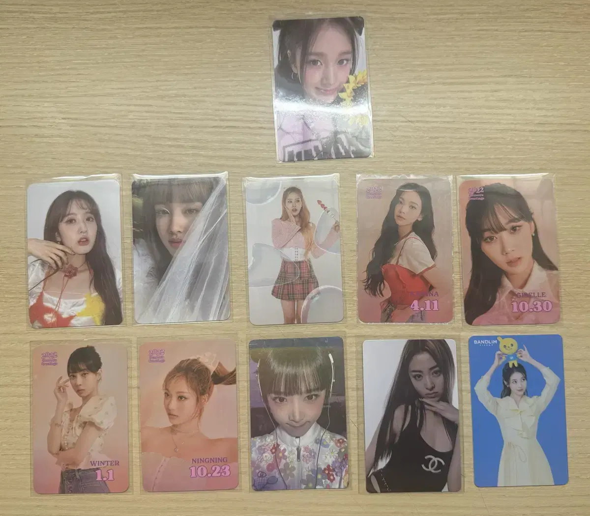 Stayc Aespa Yena Le Sserafim photocard wts