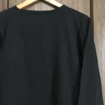 Tieasy 티지 보트넥 셔츠 4 M 블랙 티셔츠