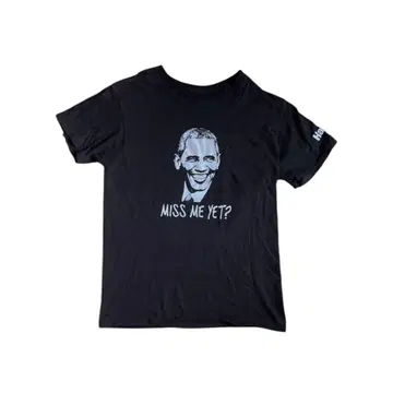 빈티지 티셔츠 "Miss Me Yet?" 버락 오바마