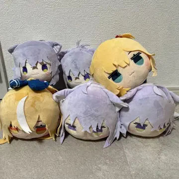 Vtuber 캐릭터 봉제 인형 6체 세트
