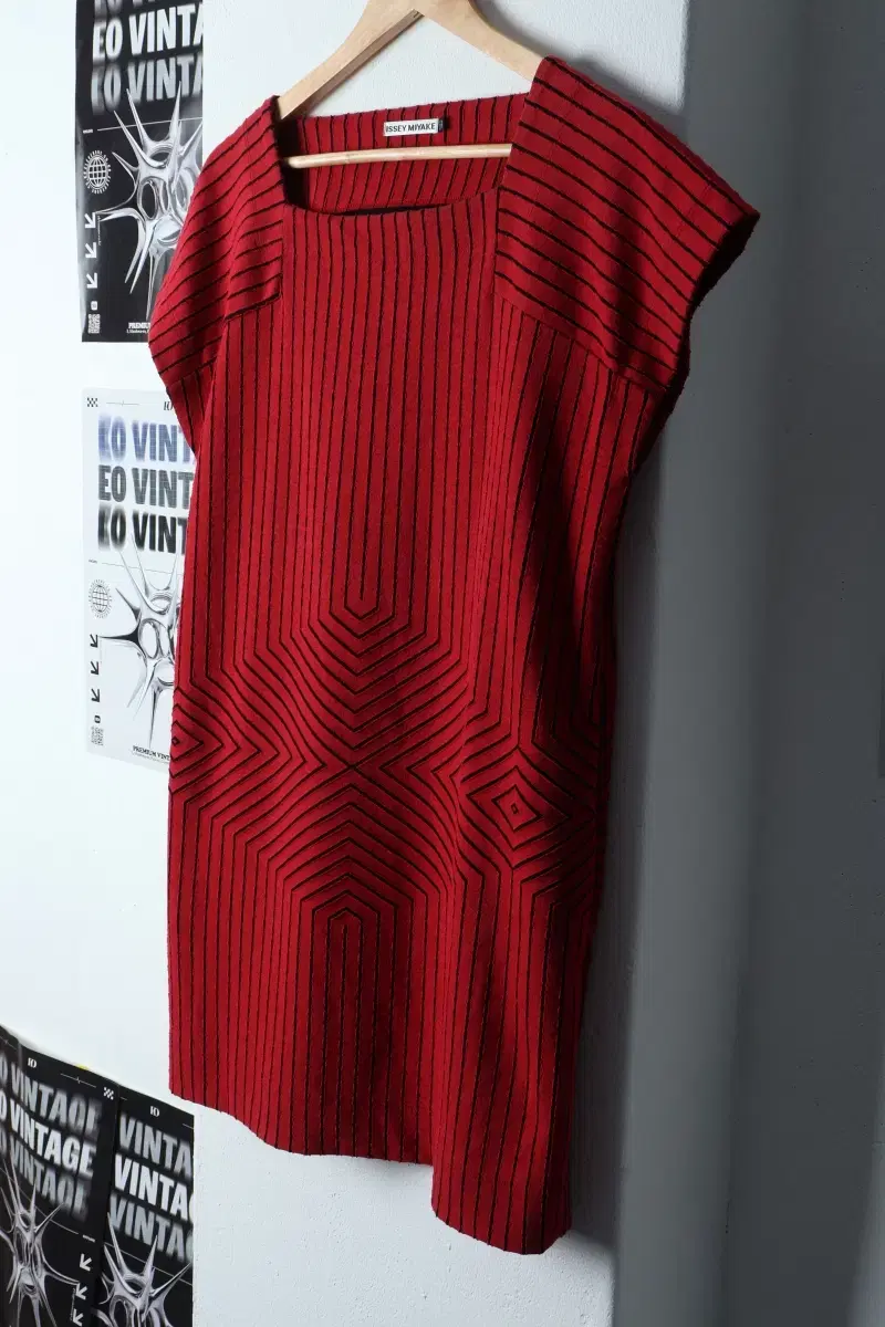 W(F) Brand Vintage Short Sleeve T-shirt Issey Miyake Onepiece-13769