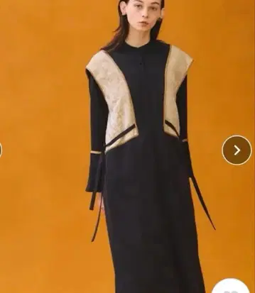 퍼블릭 도쿄 자카드 레이어드 원피스