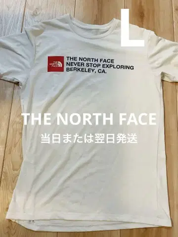 THE NORTH FACE 티셔츠 L 사이즈 화이트