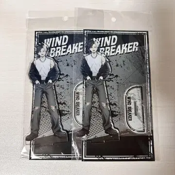 WIND BREAKER 윈브레이커 락 가죽 아크릴 스탠드 벚꽃 하야