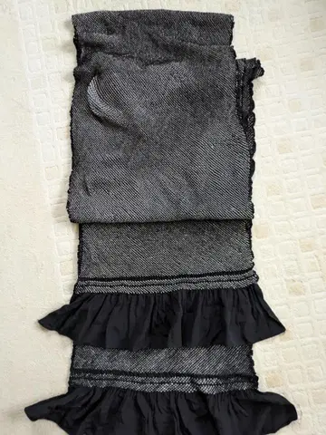 남성용 병자 오비 전체 짜기 블랙
