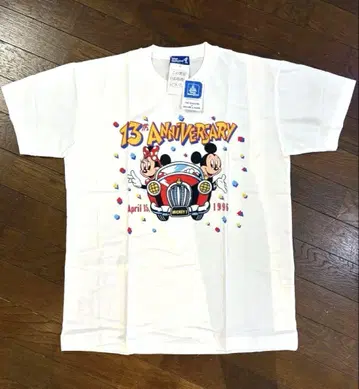 [새상품] 도쿄 디즈니랜드 13th Anniversary 티셔츠 M