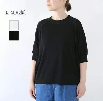 Le glazik 5부 소매 풀오버
