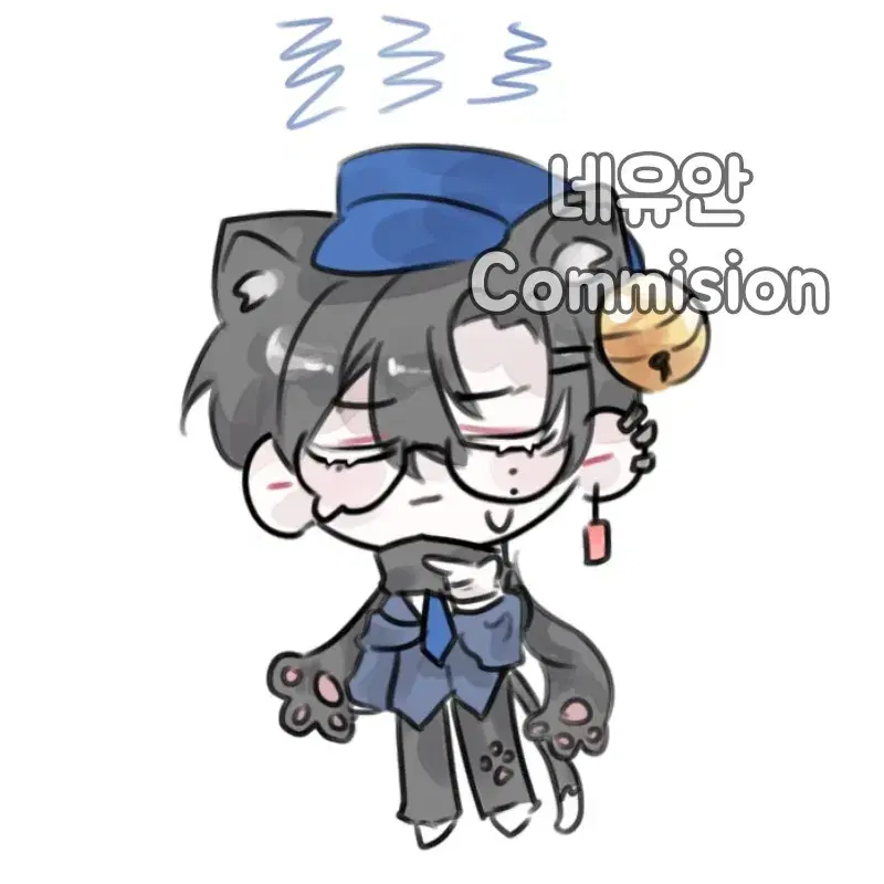 Commission for male characters only, SD Chocomi