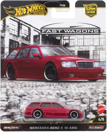 핫휠 카칼 패스트 웨건 메르세데스 벤츠 E 36 AMG