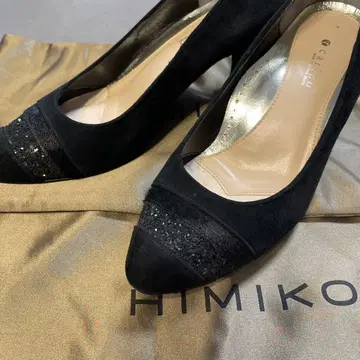 HIMIKO 스웨이드 펌프스 23 모드 엔자코모 새상품급