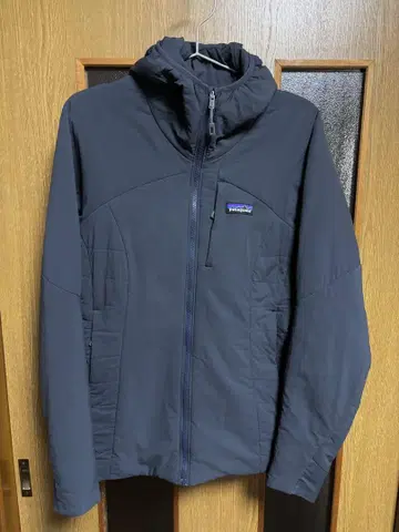 patagonia 나노 에어 후디 여성 M 네이비 x 퍼플