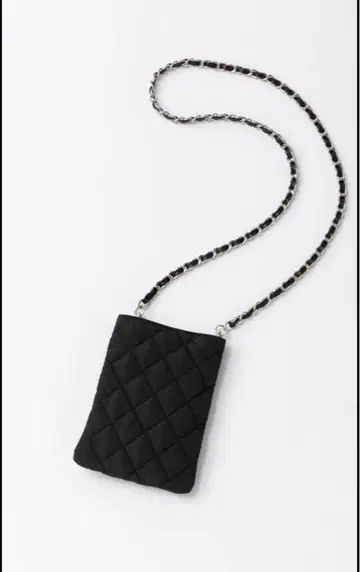 새상품급 elu. 엘르 Quilting Chain Bag black