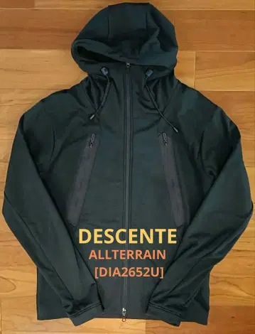 데상트 오르테라인 WIND SHIELD HOODED JACKET