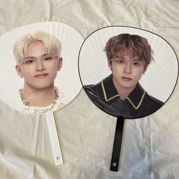 TREASURE 아사히 부채 2장 세트