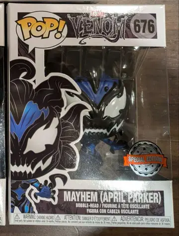 funko pop 베놈 MAYHEM APRIL PARKER
